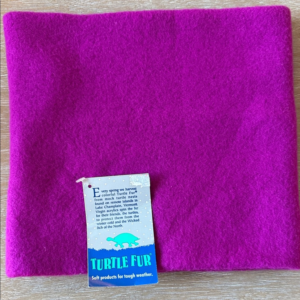 Turtle Fur Fuschia Pink Neck Gator 
Made in Vermont!